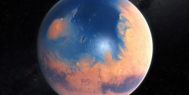 O nouă descoperire despre planeta Marte