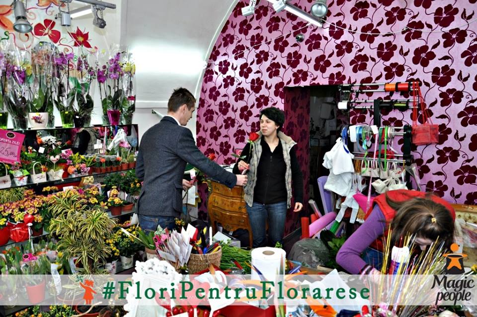 flori pentru florarese