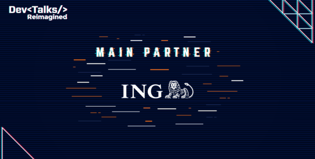 ING Bank România – Main Partner în cadrul DevTalks Reimagined, cel mai mare eveniment online dedicat profesioniștilor IT&C din România